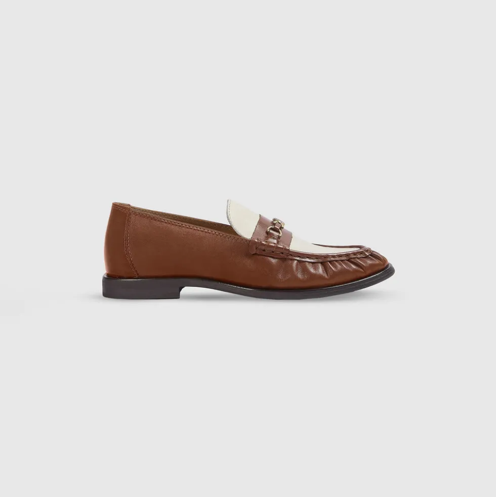 Agnes Loafers - Tan/Cream