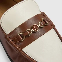 Agnes Loafers - Tan/Cream