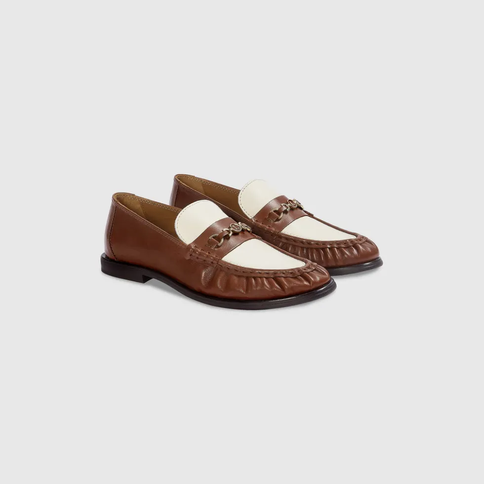 Agnes Loafers - Tan/Cream