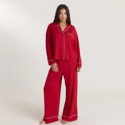 Alpine Dreams Pajama Bottoms - Red