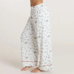 Alpine Dreams Pajama Bottoms - Ski Print
