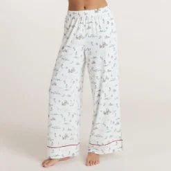 Alpine Dreams Pajama Bottoms - Ski Print