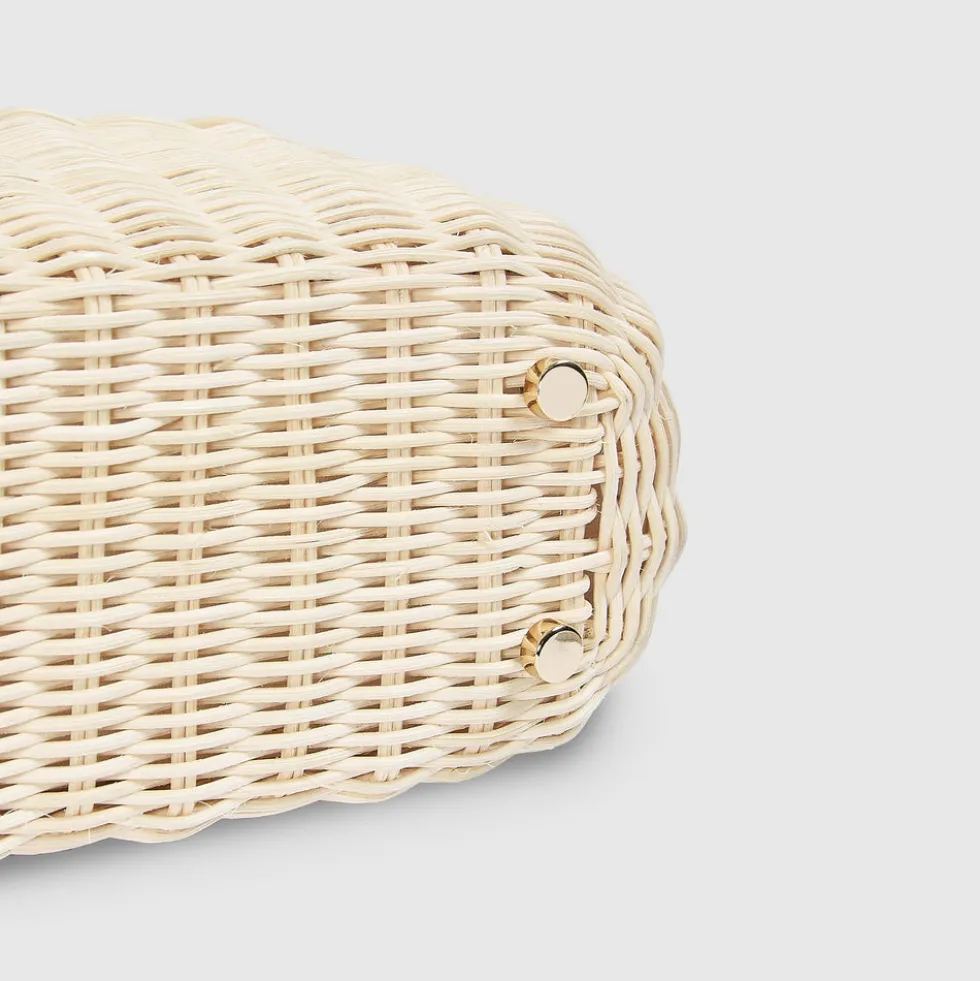 Arlowe Basket Bag - Cream