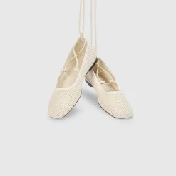 Athena Ballet Flats - Off White