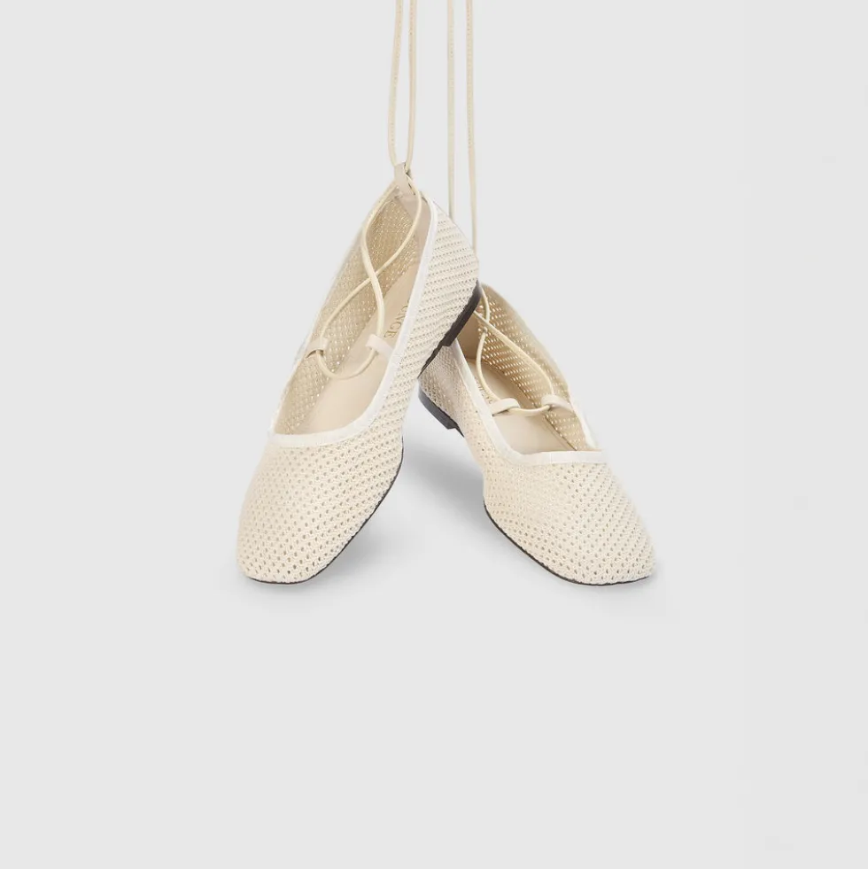 Athena Ballet Flats - Off White