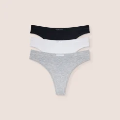 Bamboo Comfort Thongs (3-pack) - Multi