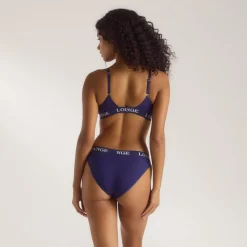 Bamboo Triangle Bra - Navy
