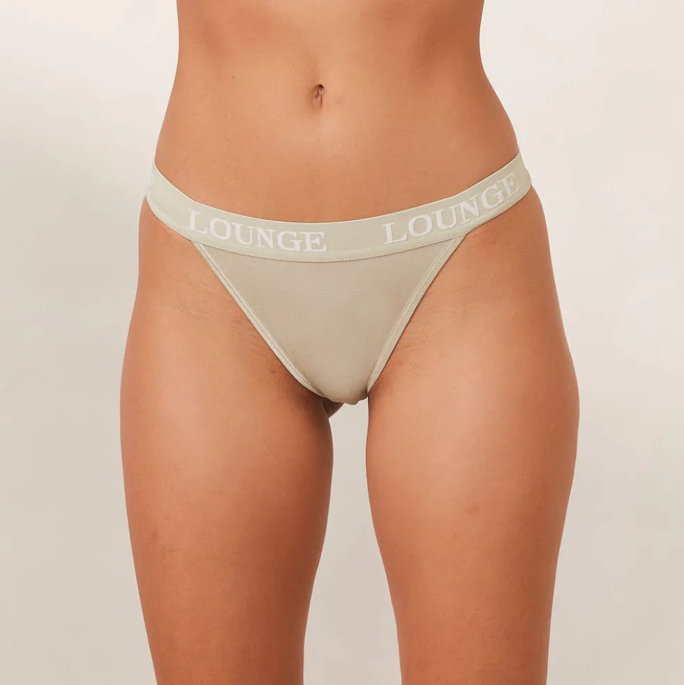 Bamboo Triangle Briefs - Olive