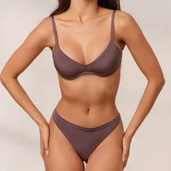 Barely There Plunge Bra - Damson