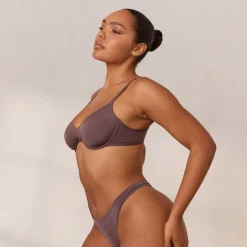Barely There Plunge Bra - Damson
