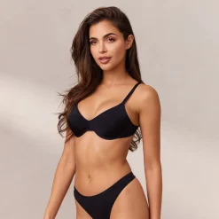 Barely There Plunge Bra - Black
