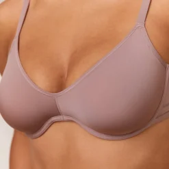 Barely There Plunge Bra - Mauve