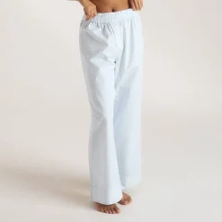 Bloom & Stripe Pajama Pants - Blue