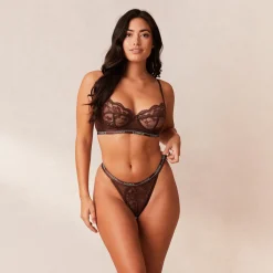 Blossom Balcony Bra - Brunette