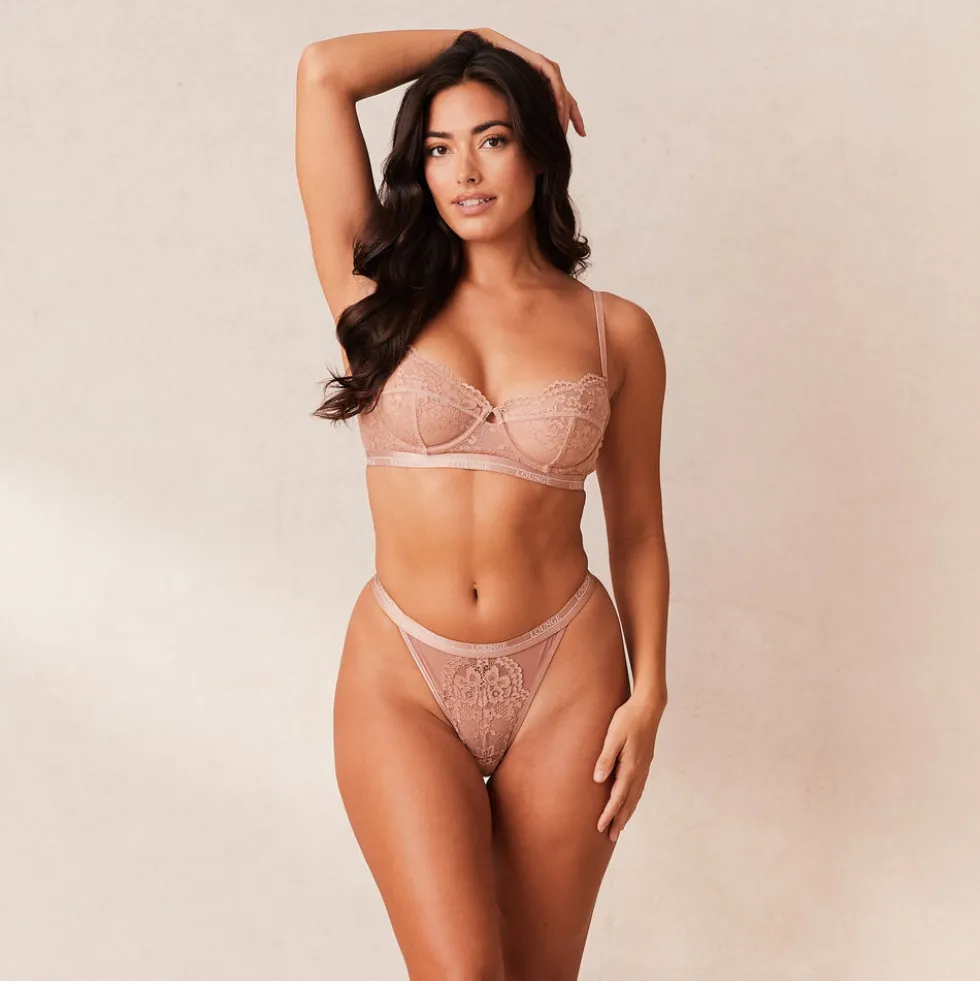 Blossom Balcony Bra - Dusty Rose
