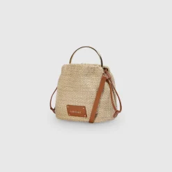 Blythe Bucket Bag - Raffia