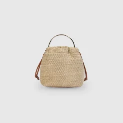 Blythe Bucket Bag - Raffia