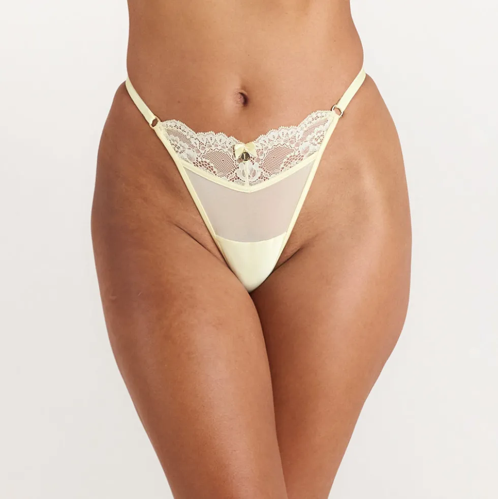 Brianna G-String - Lemon Sorbet