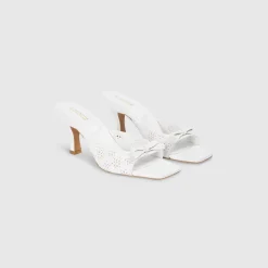 Capri Kitten Heels - White