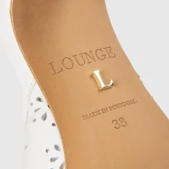 Capri Kitten Heels - White