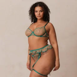 Celine Intimates Set - Green