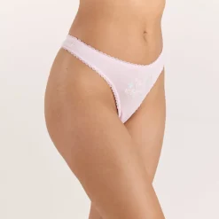 Chasing Butterflies Thong - Pink