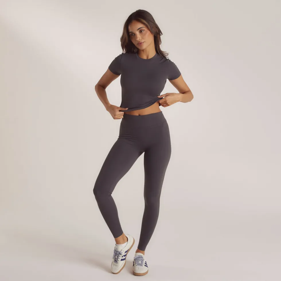 Classic Fitted Top - Ash Grey