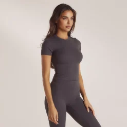 Classic Fitted Top - Ash Grey