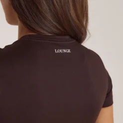 Classic Fitted Top - Coffee Bean