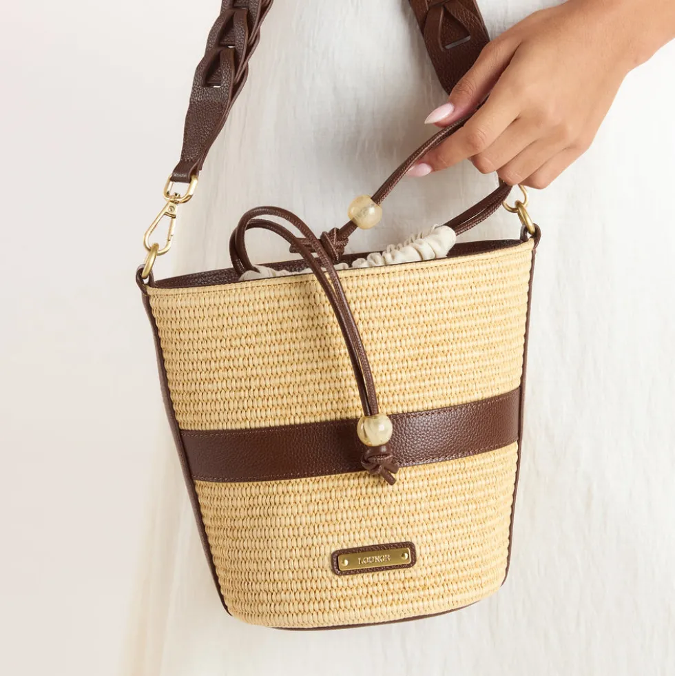 Cleo Bucket Bag - Beige