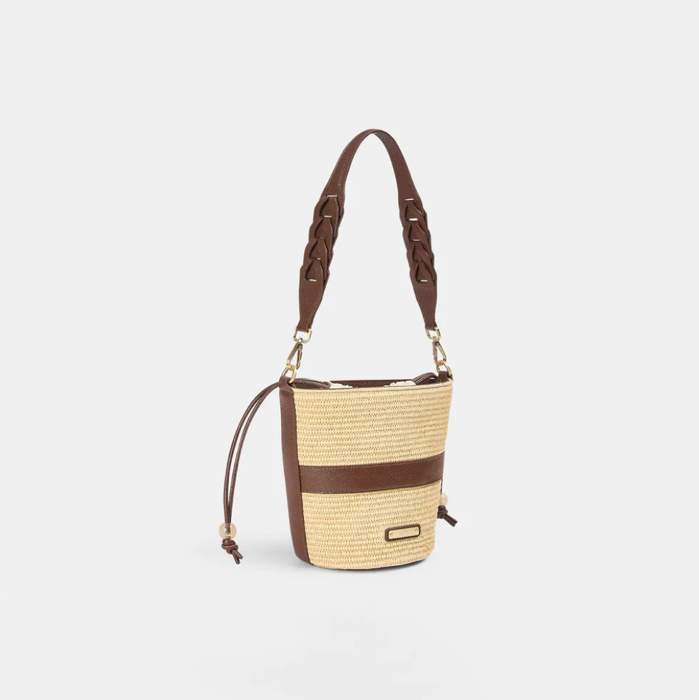 Cleo Bucket Bag - Beige