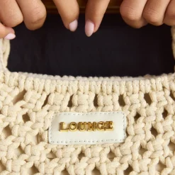 Clover Clutch Bag - Cream