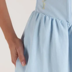 Corset Maxi Dress - Blue