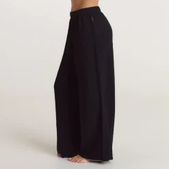 Crinkle Pajama Pants - Black