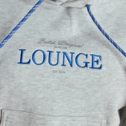 Cropped Hoodie - Grey Marl