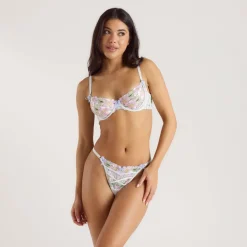 Daphnie Balcony Bra - Oyster Shell