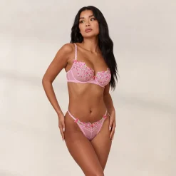 Eden Balcony Bra - Pink