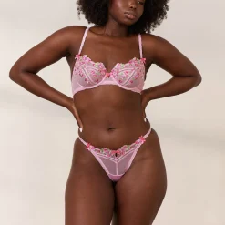 Eden Balcony Bra - Pink