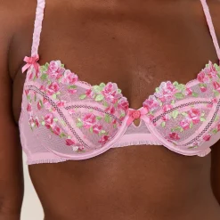 Eden Balcony Bra - Pink
