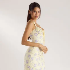 Eledora Corset Top - Yellow
