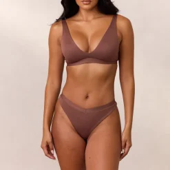 Everyday Comfort Triangle Bra - Nutmeg