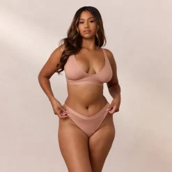 Everyday Comfort Triangle Bra - Honey