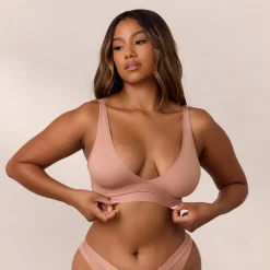 Everyday Comfort Triangle Bra - Honey