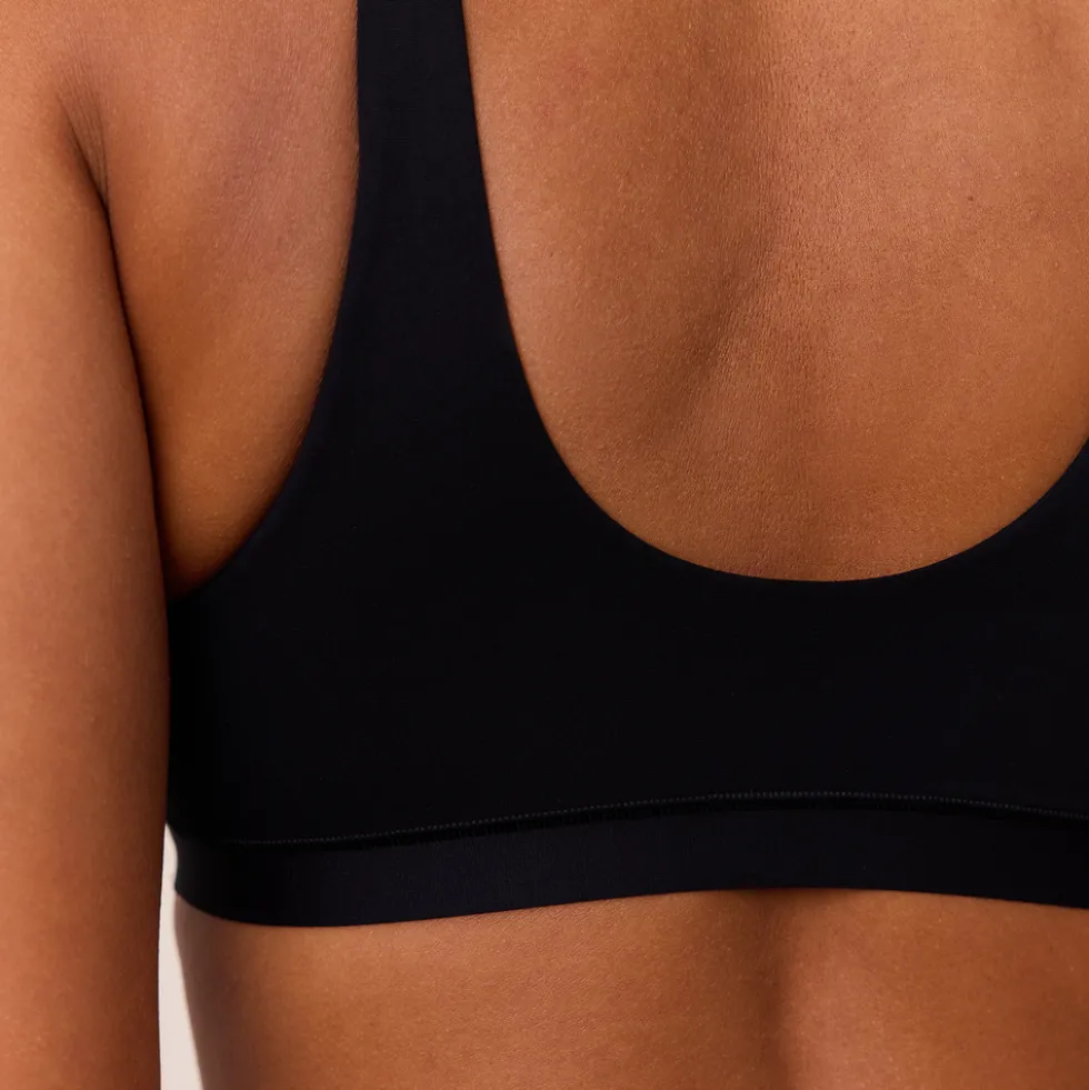 Everyday Comfort Triangle Bra - Black