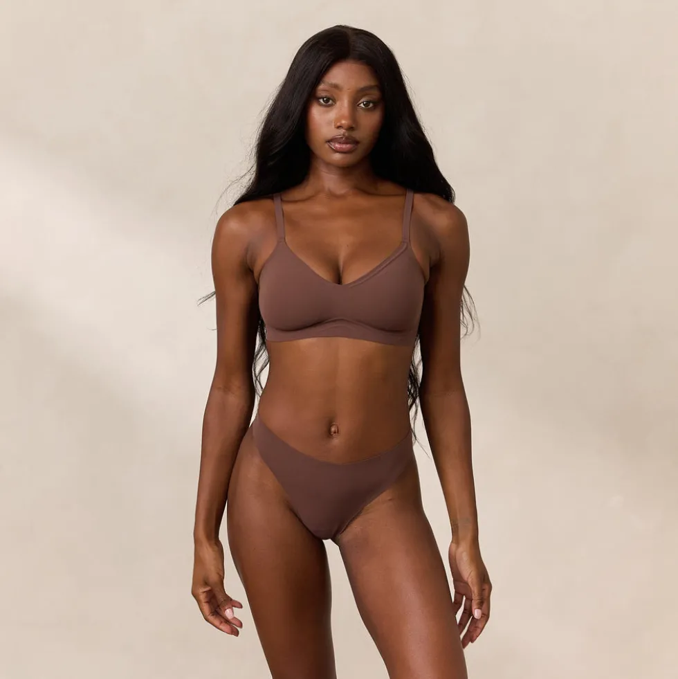 Everyday Flex Bralette - Cocoa