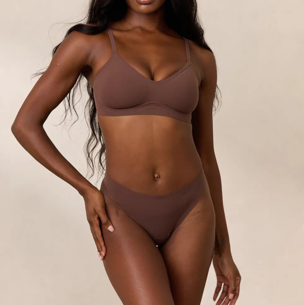 Everyday Flex Bralette - Cocoa