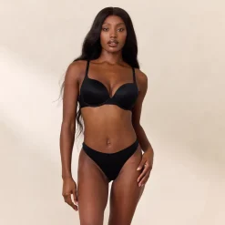 Everyday High Push-Up Bra - Black