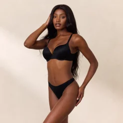 Everyday High Push-Up Bra - Black