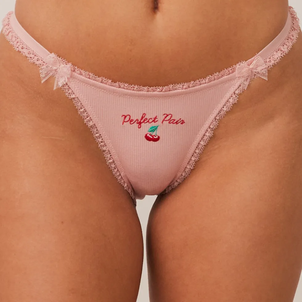 Fruity 'Perfect Pair' Briefs - Pink
