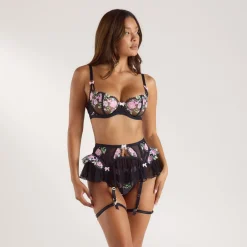 Genevieve Intimates Bra (Set) - Black